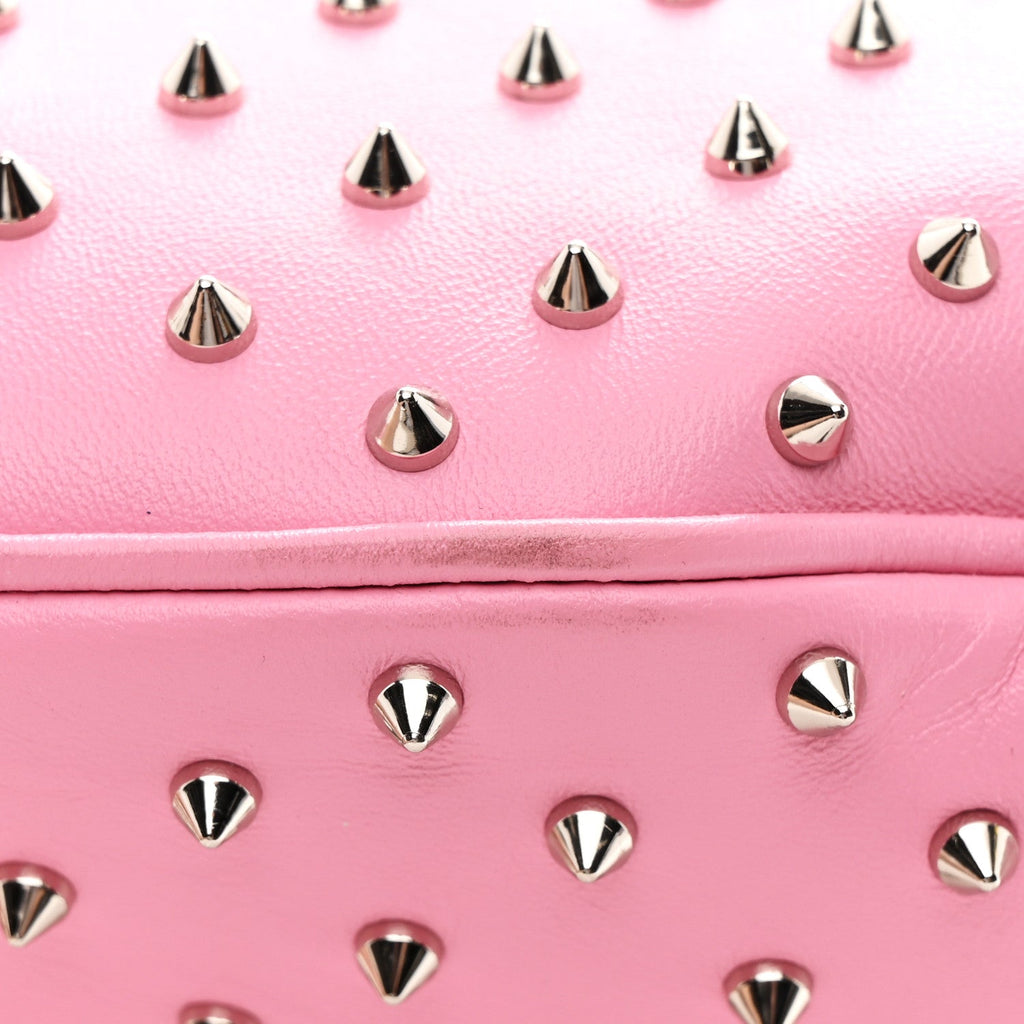 Calfskin Studded Le 54 Shoulder Bag Calipso