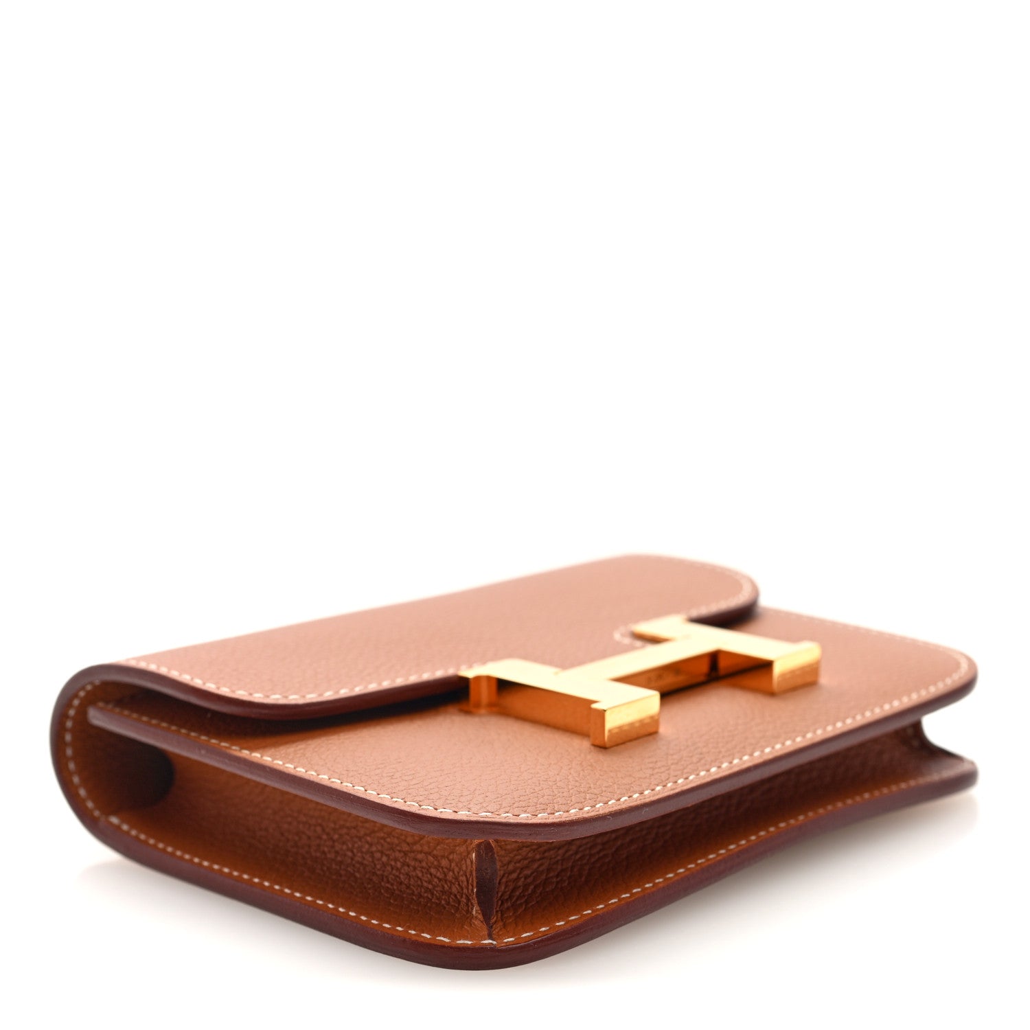 Evercolor Constance Slim Wallet Gold