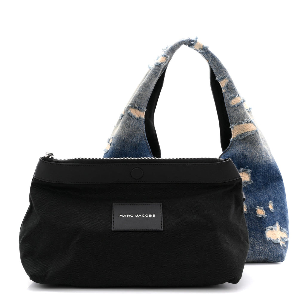 Denim The Rip and Repair The Sack Bag Punk Indigo