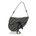 Oblique Saddle Bag Blue