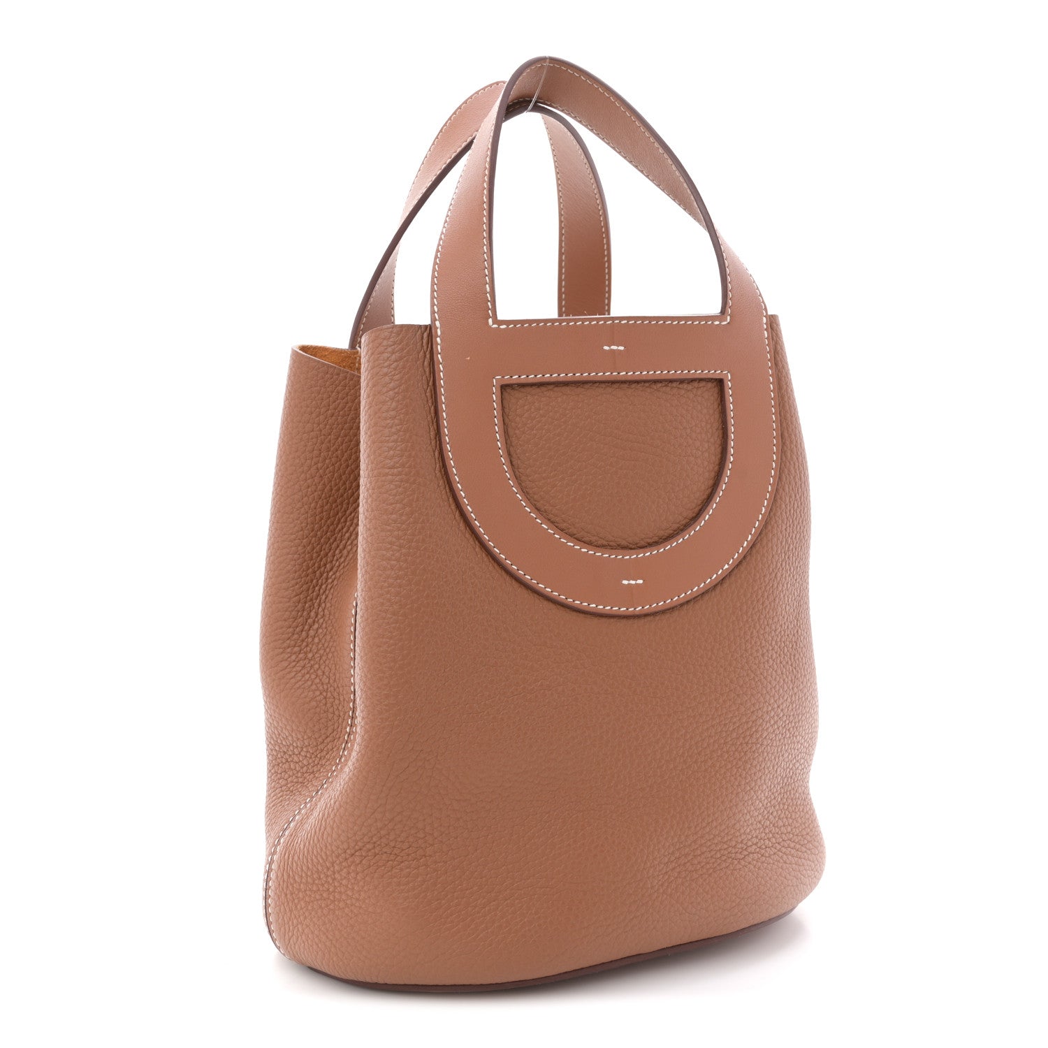 Taurillon Clemence Swift In-The-Loop 23 Bag Gold