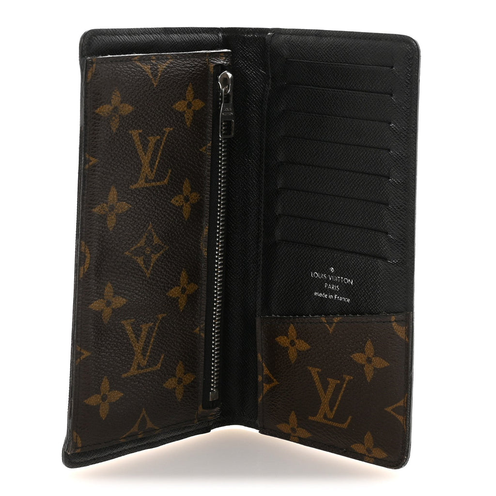 Monogram Macassar Brazza Wallet