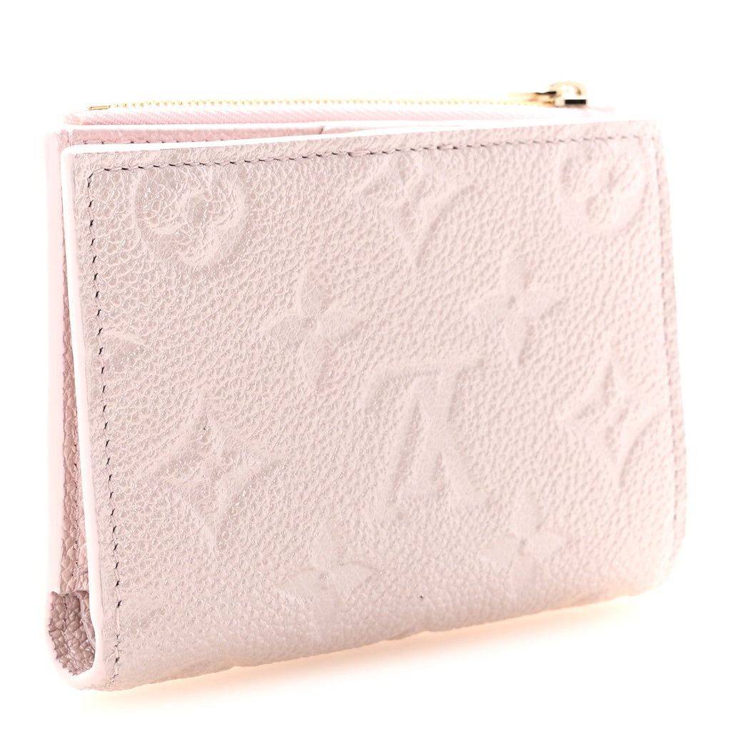 Empreinte Monogram Flower Lisa Wallet Snowy Pearl