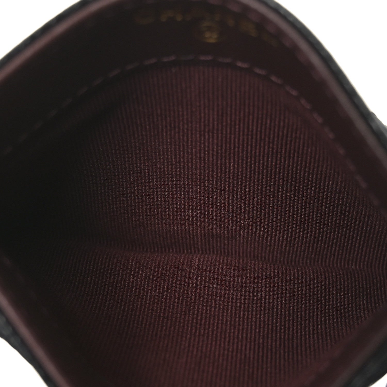 Caviar Quilted  Holder Black