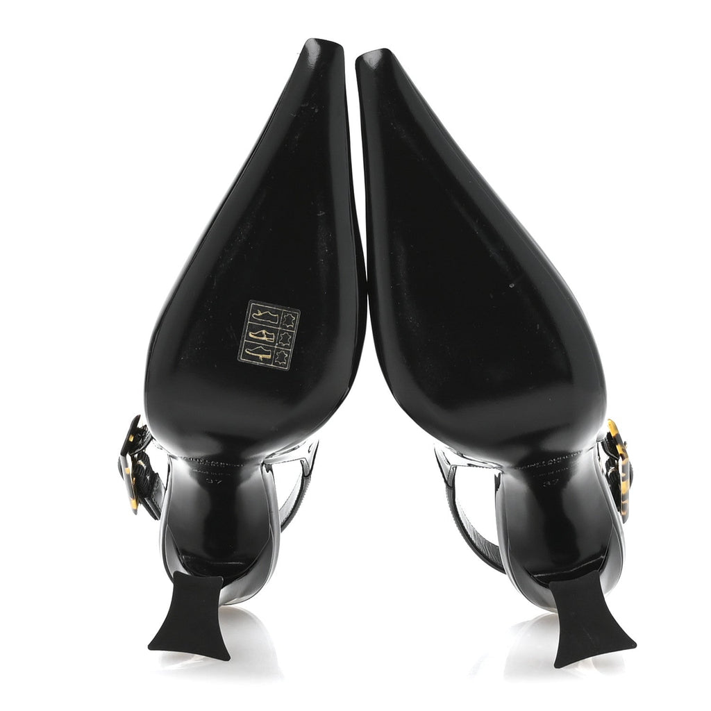 Vernice Grupy Dune 110 Slingback Pumps 37 Black
