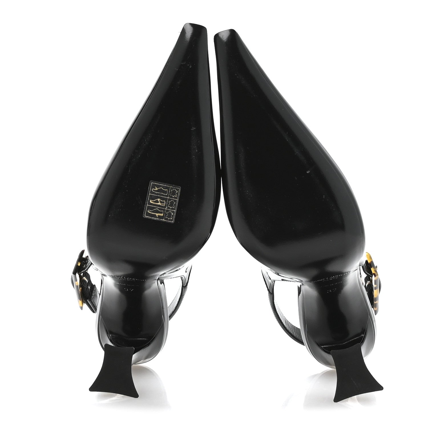 Vernice Grupy Dune 110 Slingback Pumps 37 Black