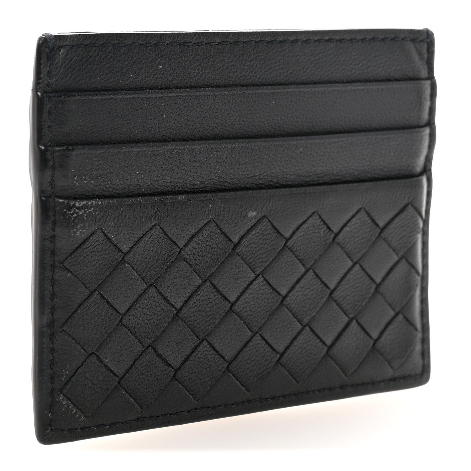 Nappa Intrecciato  Holder Black
