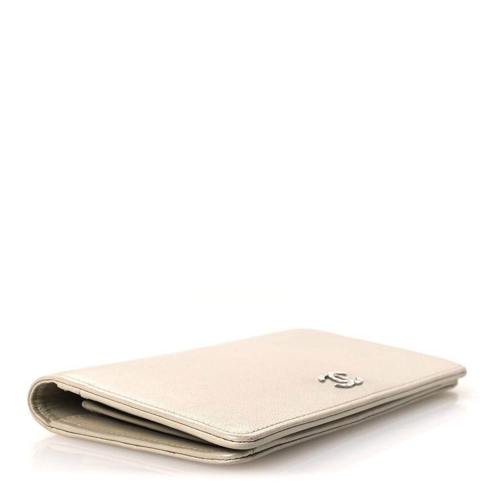 Caviar Sevruga Yen Wallet Silver