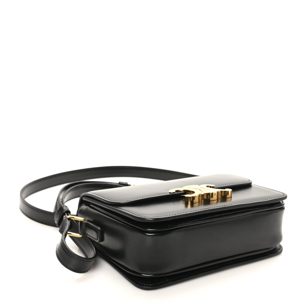 Shiny Calfskin Teen Triomphe Black