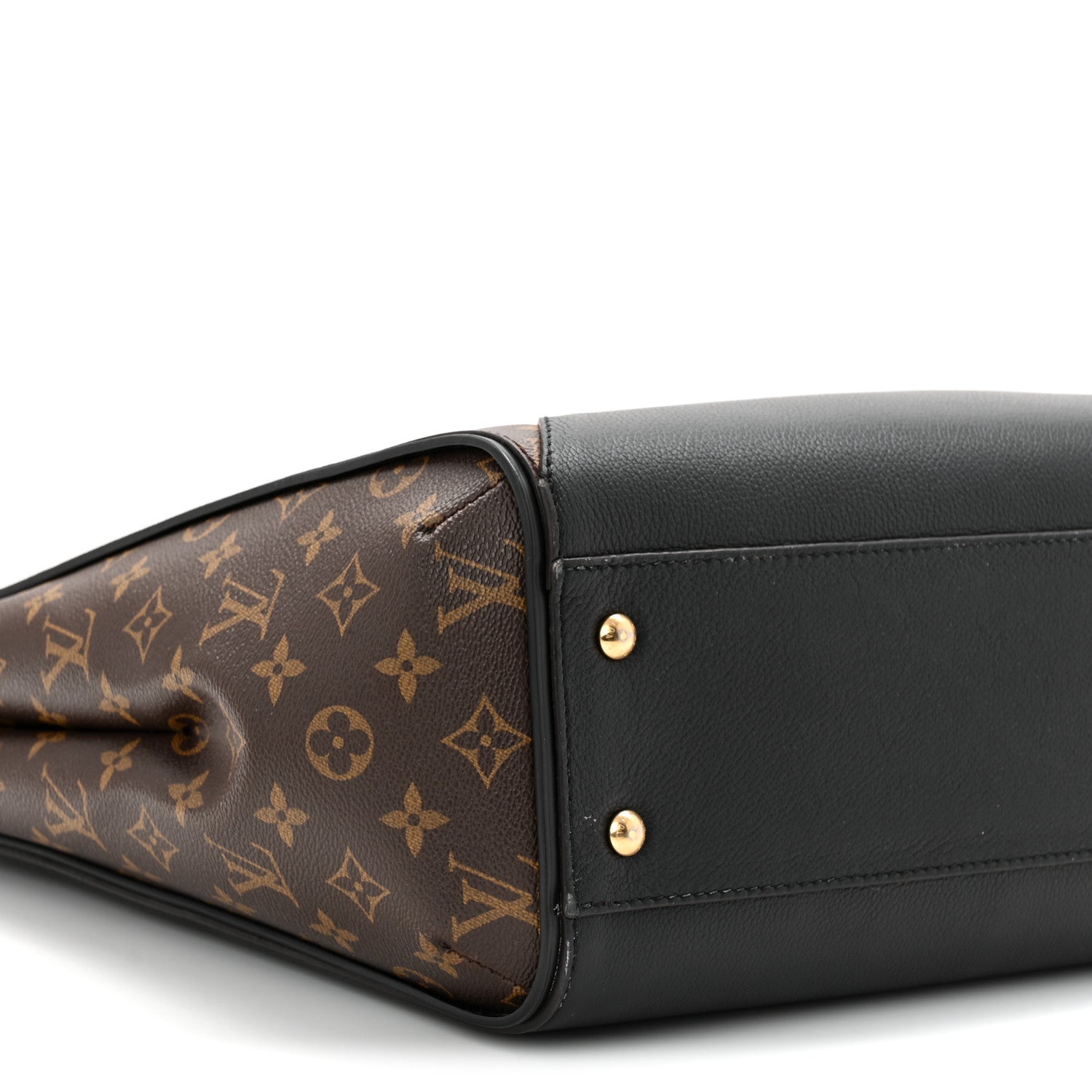 Calfskin Monogram Kimono Tote  Black