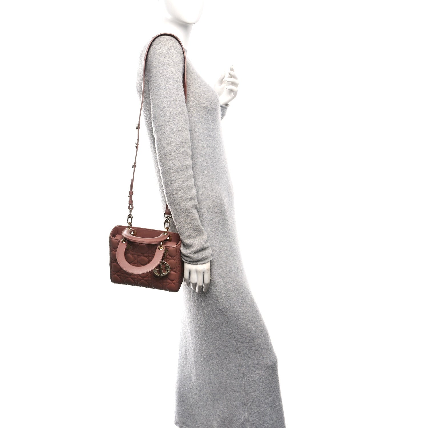Lambskin Cannage Small My ABCDior Lady Dior Fard