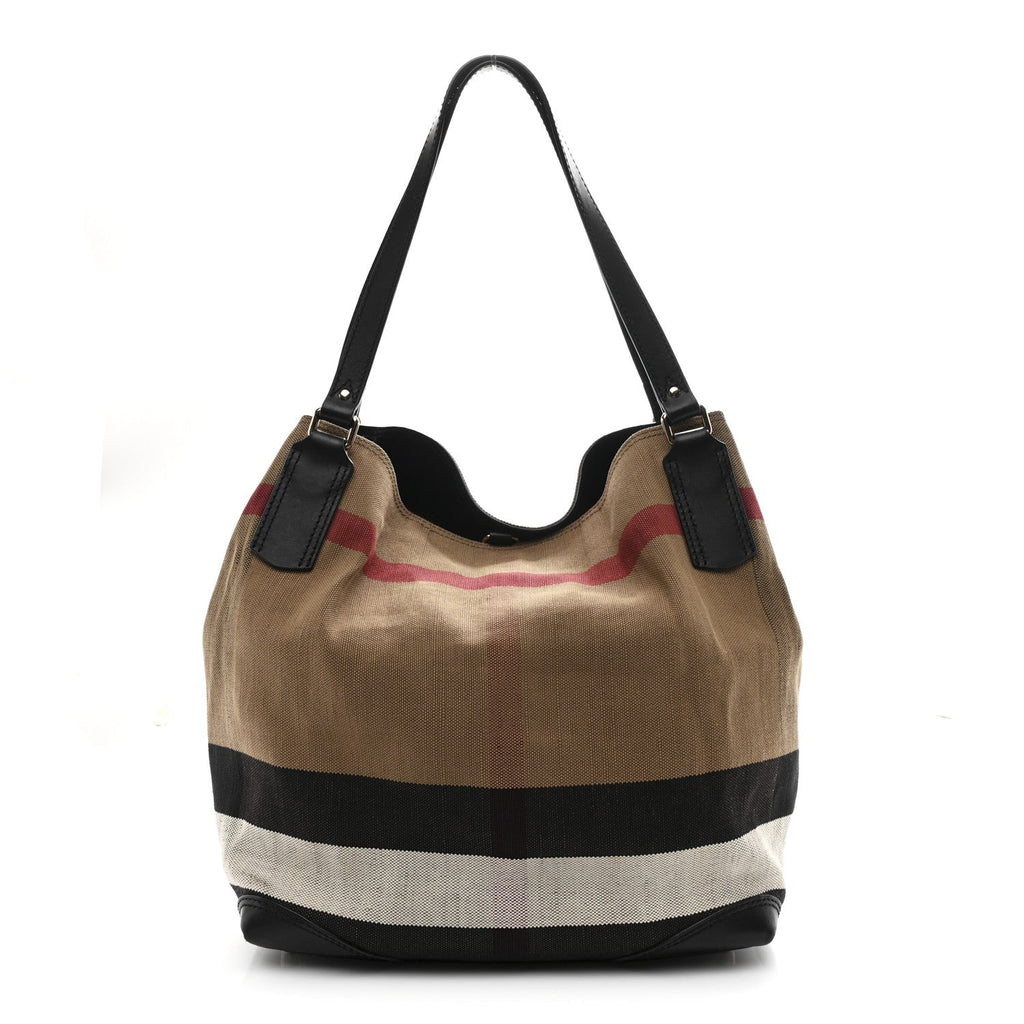 Canvas Mega Check Medium Maidstone Black
