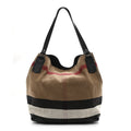 Canvas Mega Check Medium Maidstone Black