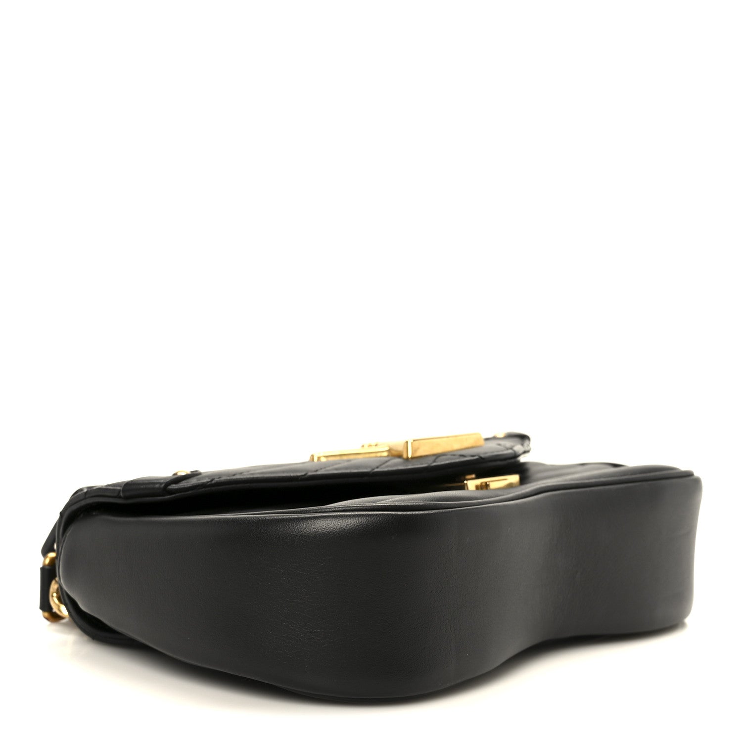 Calfskin New Wave Chain PM Black