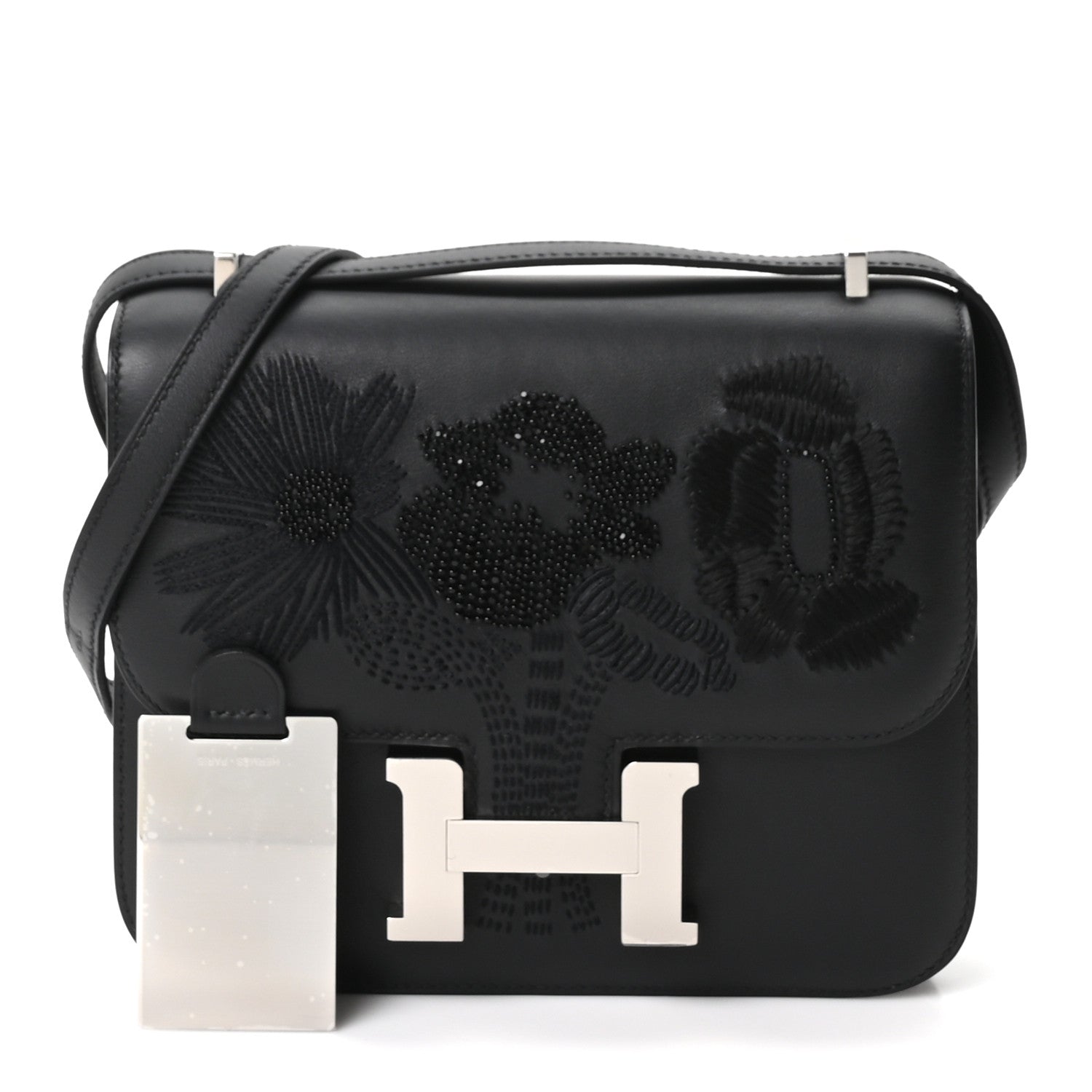 Swift Dancing Flowers Embroidered Constance 18 Black
