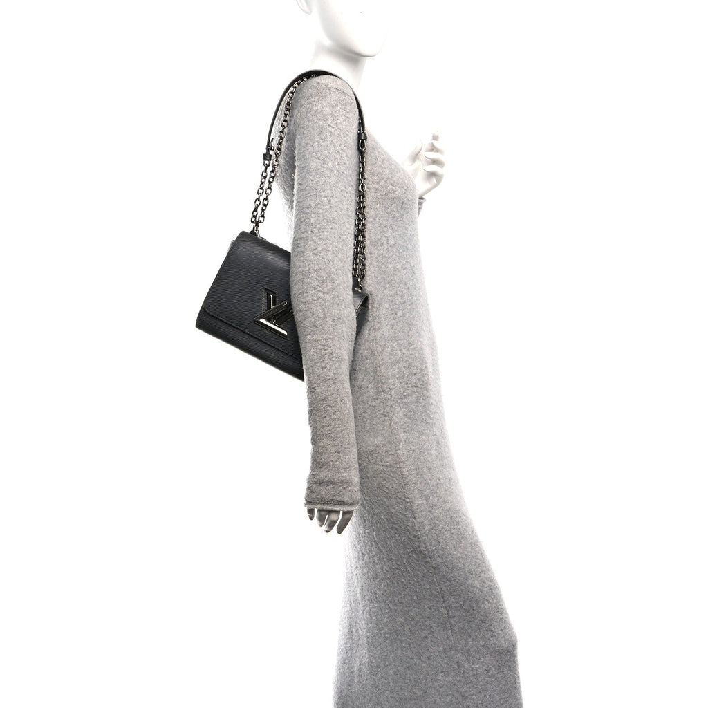 Epi Twist Shoulder Bag MM Etain