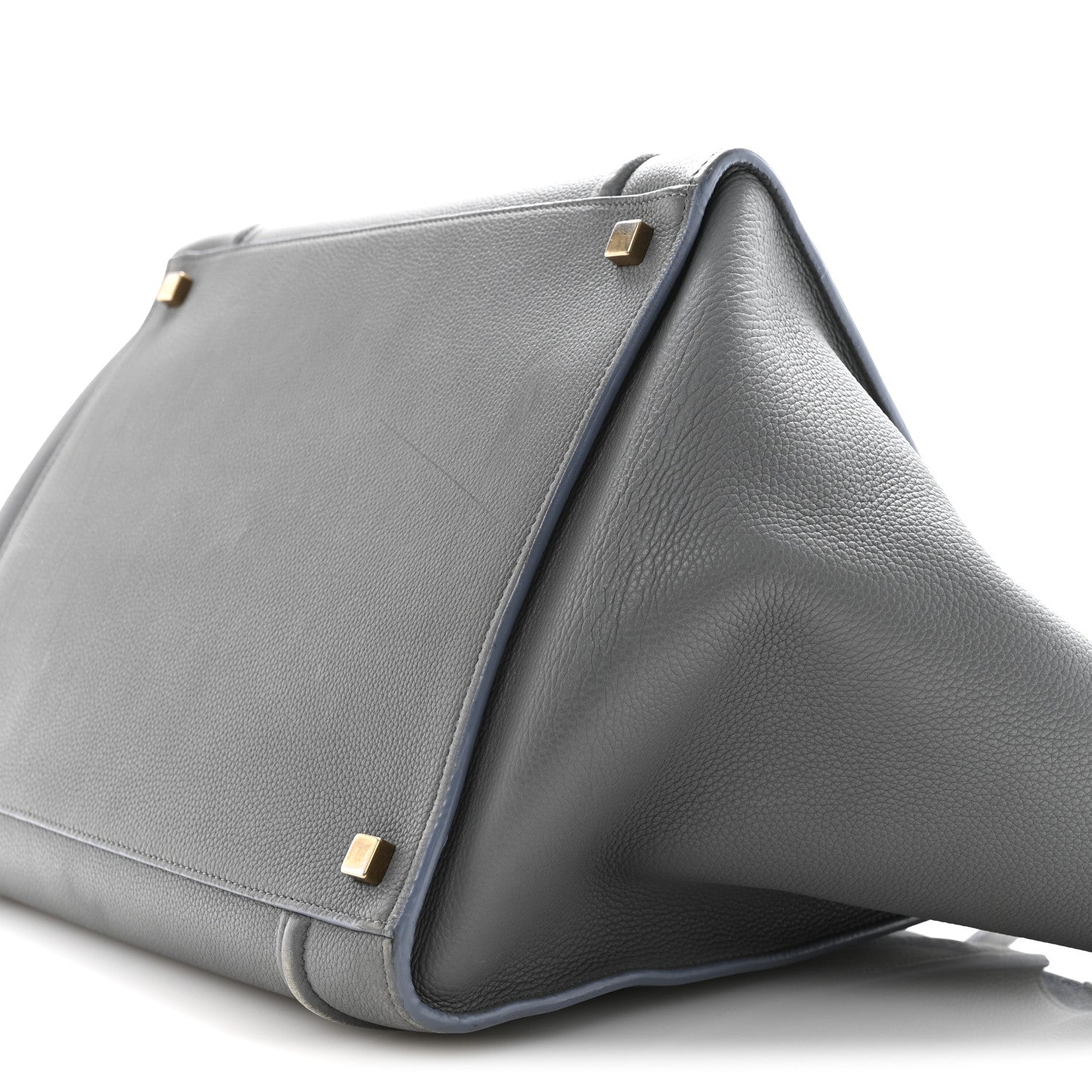 Baby Grained Calfskin Medium Phantom Luggage Kohl