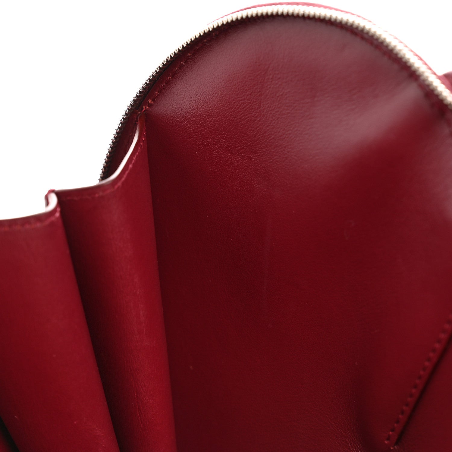 Patent Calfskin Le Coeur Bag Garnet Red