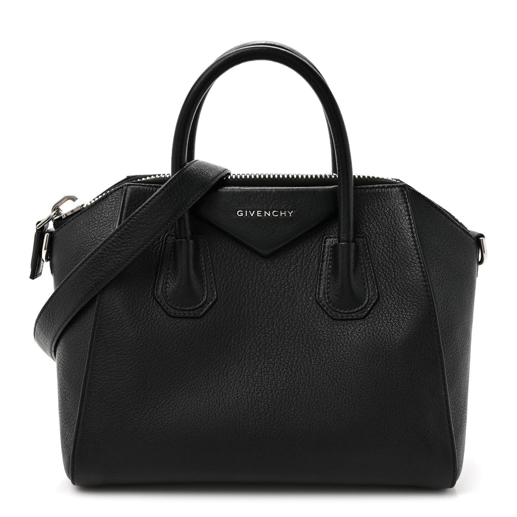 Sugar Goatskin Small Antigona Black