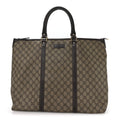GG Plus Monogram Medium Joy Tote Dark Brown