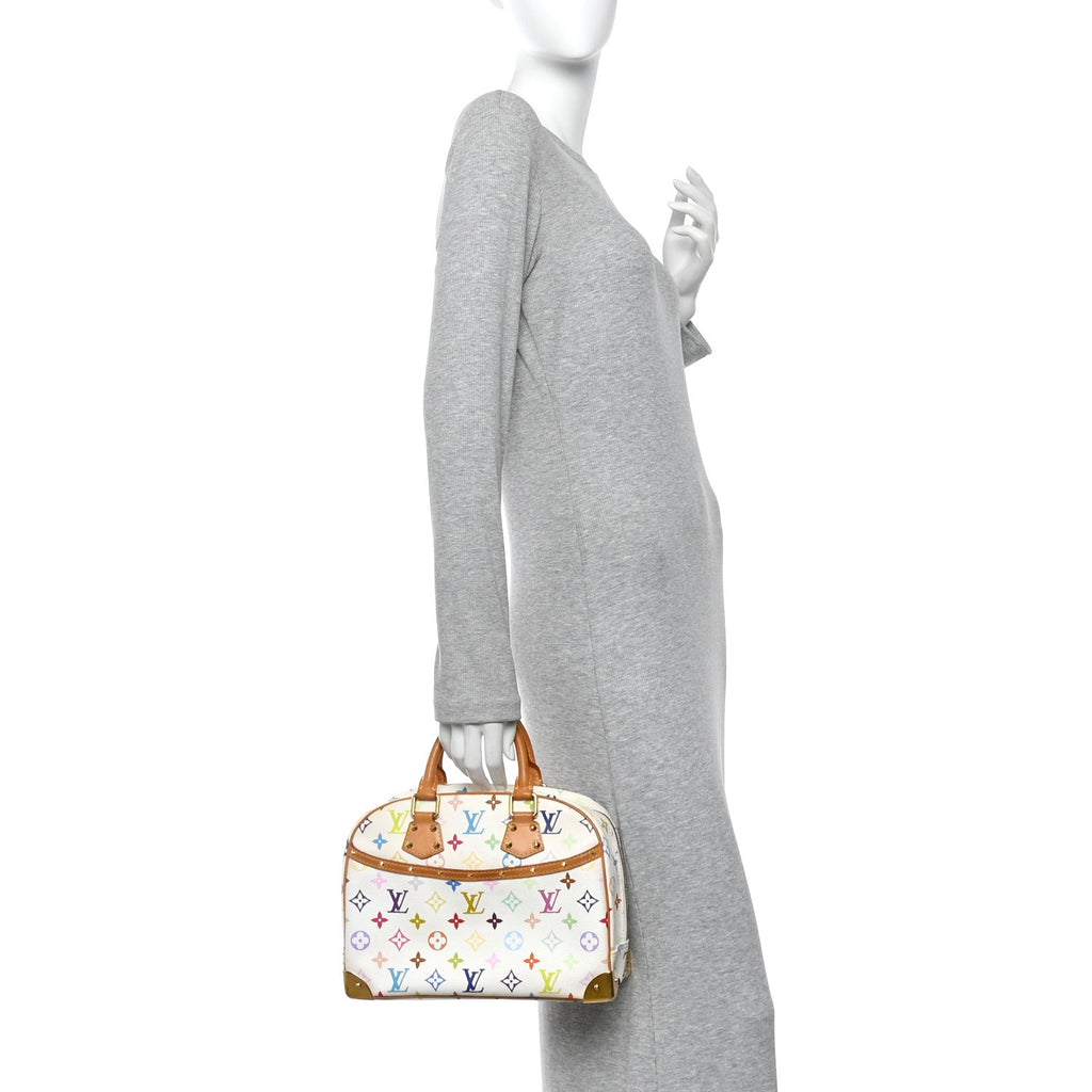 Monogram Multicolor Trouville White