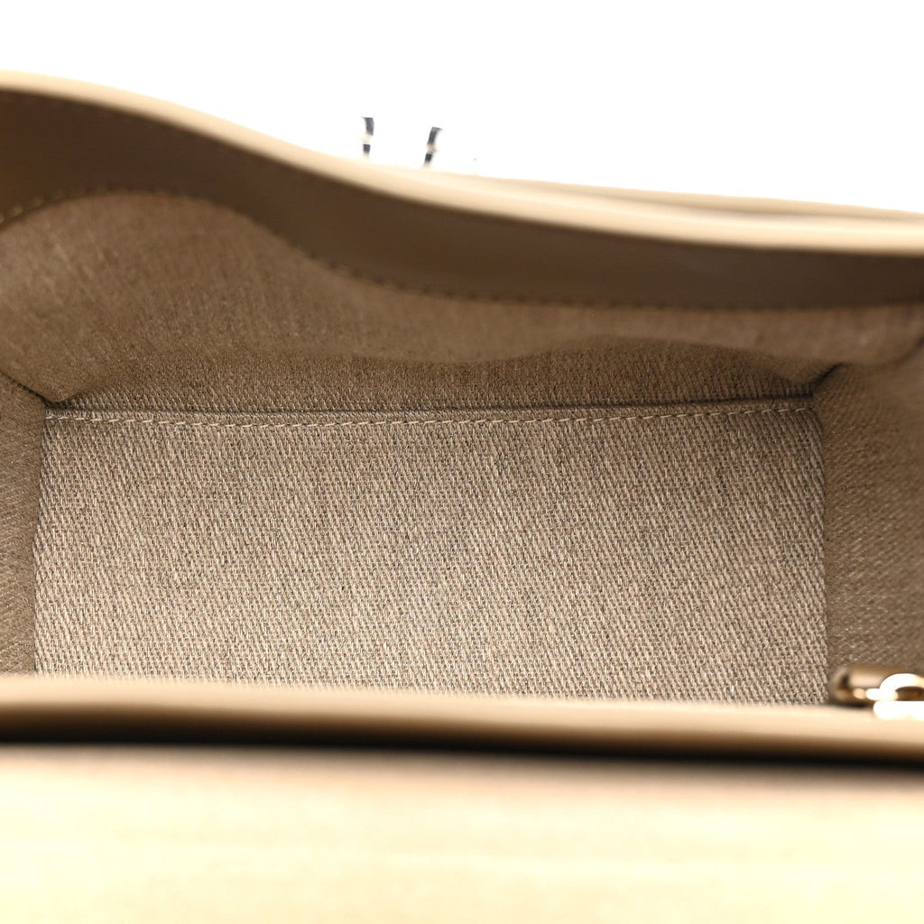 Calfskin Mini Tess Day Bag Motty Grey