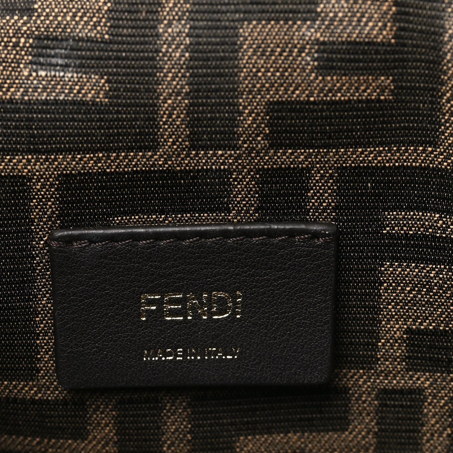 Shiny Nappa Small Fendi First Poudre