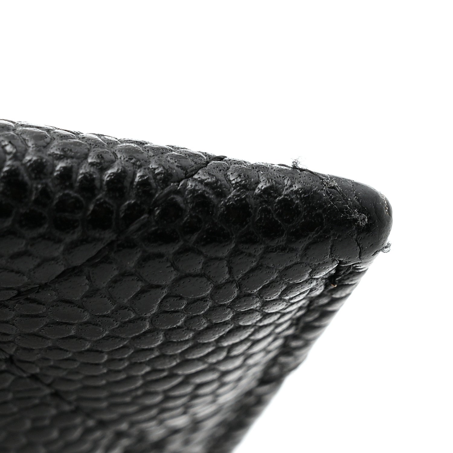 Caviar Quilted  Holder Black