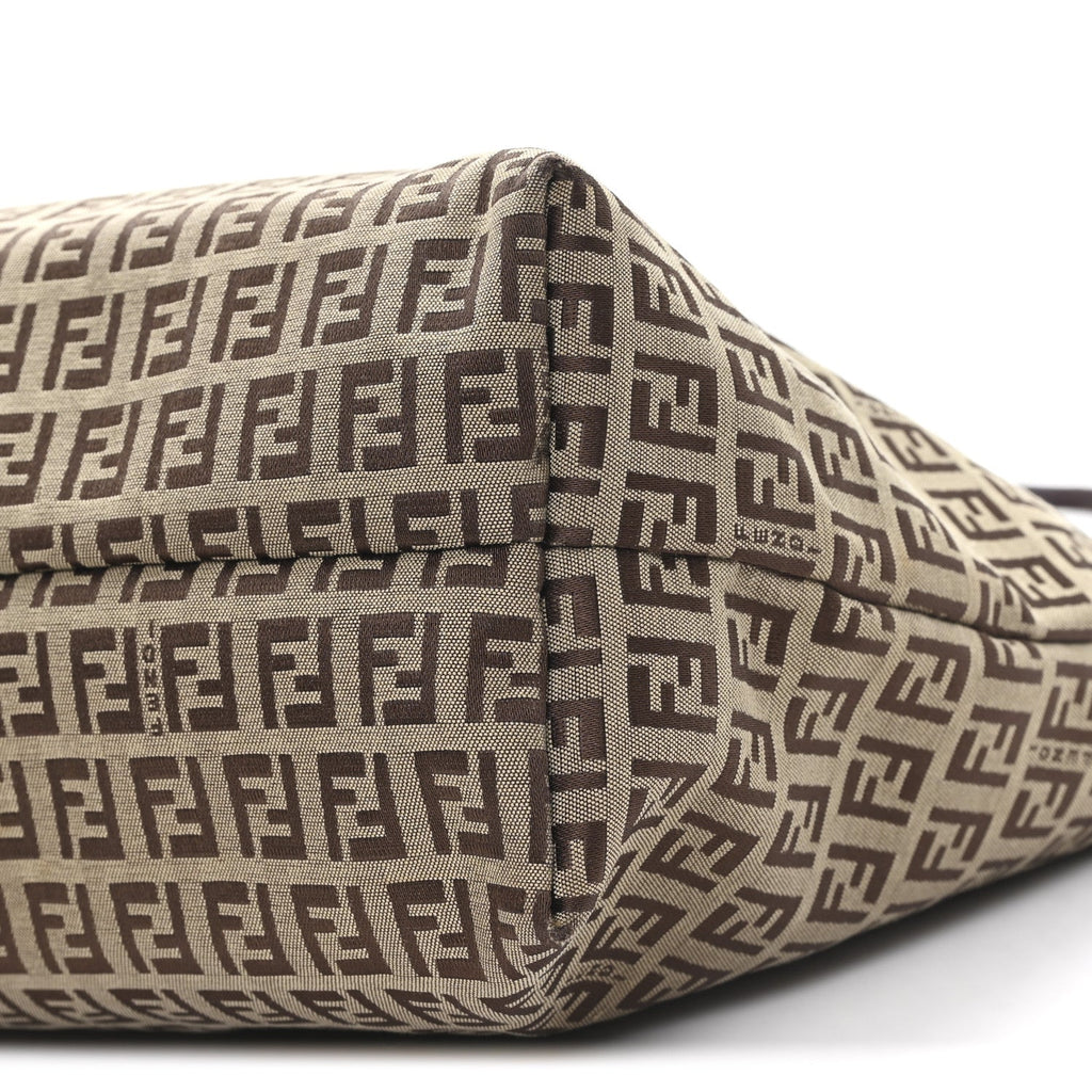 Zucchino Shopping Tote Beige Tobacco