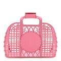 Recycled Plastic Vitello Liberty Matte Small Fendi Basket Rosa