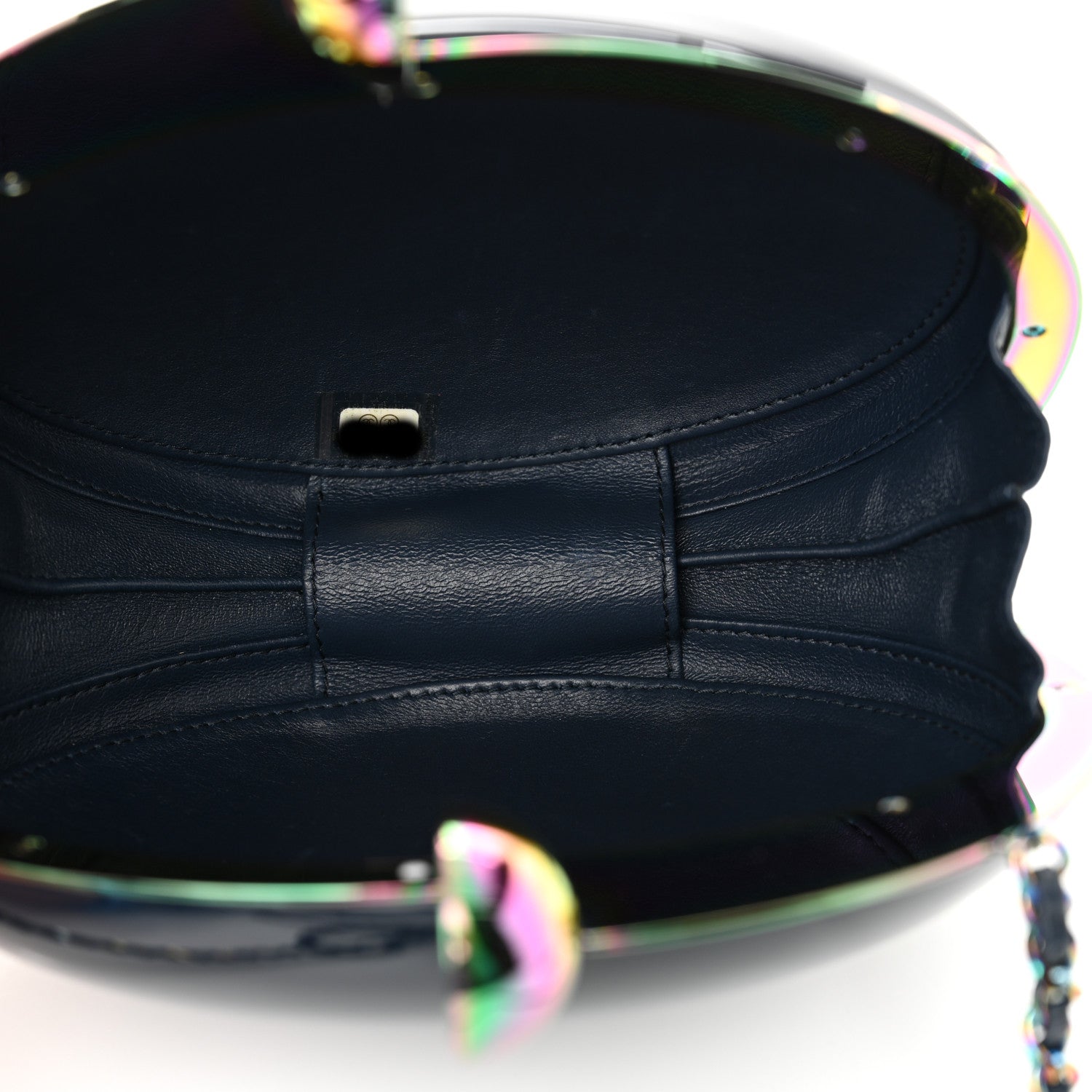 Resin CC Evening On The Moon Minaudiere Multicolor