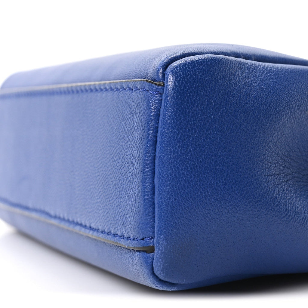 Nappa Micro Peekaboo Iconic Satchel Bleuette