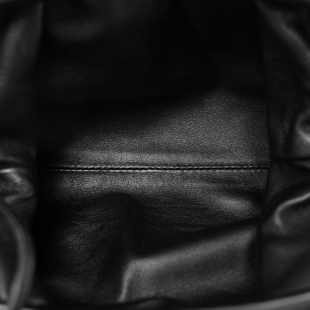 Butter Calfskin The Mini Pouch Black