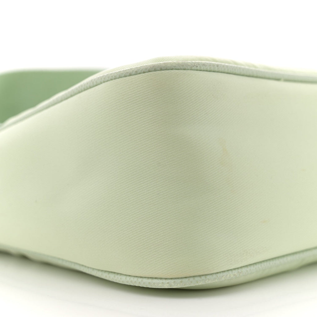 Re-Nylon Saffiano Re-Edition 2005 Shoulder Bag Acqua