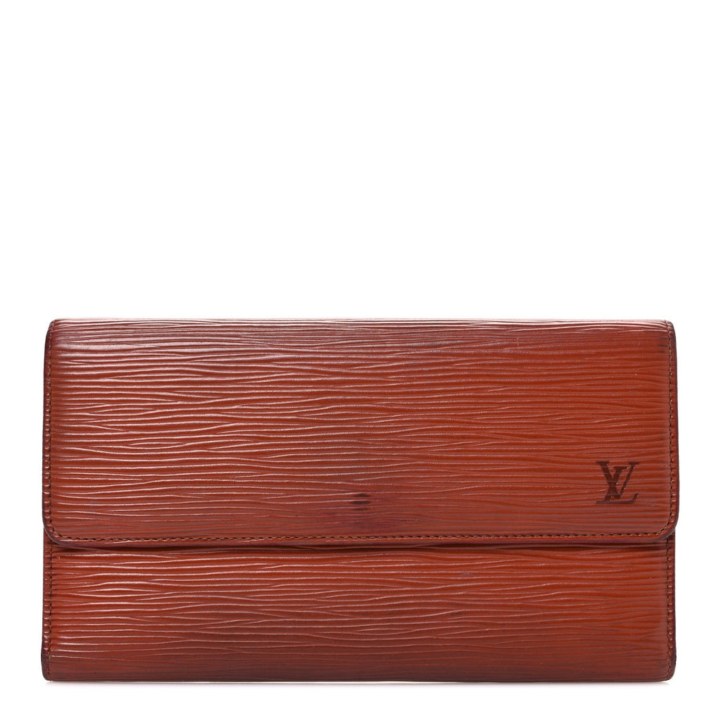 Epi Porte Tresor International Wallet Kenyan Fawn
