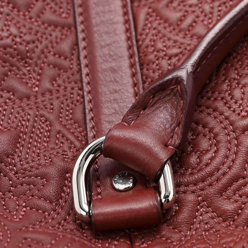 Monogram Lambskin Antheia Ixia MM Fuchsia