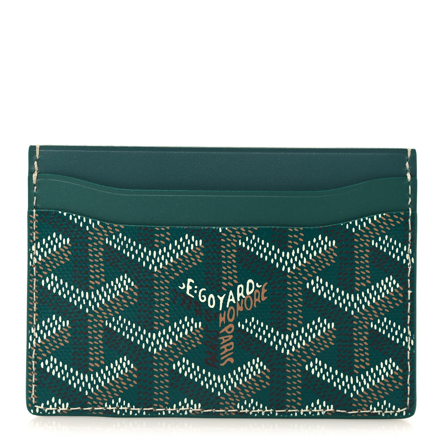 Goyardine Saint Sulpice  Holder Green