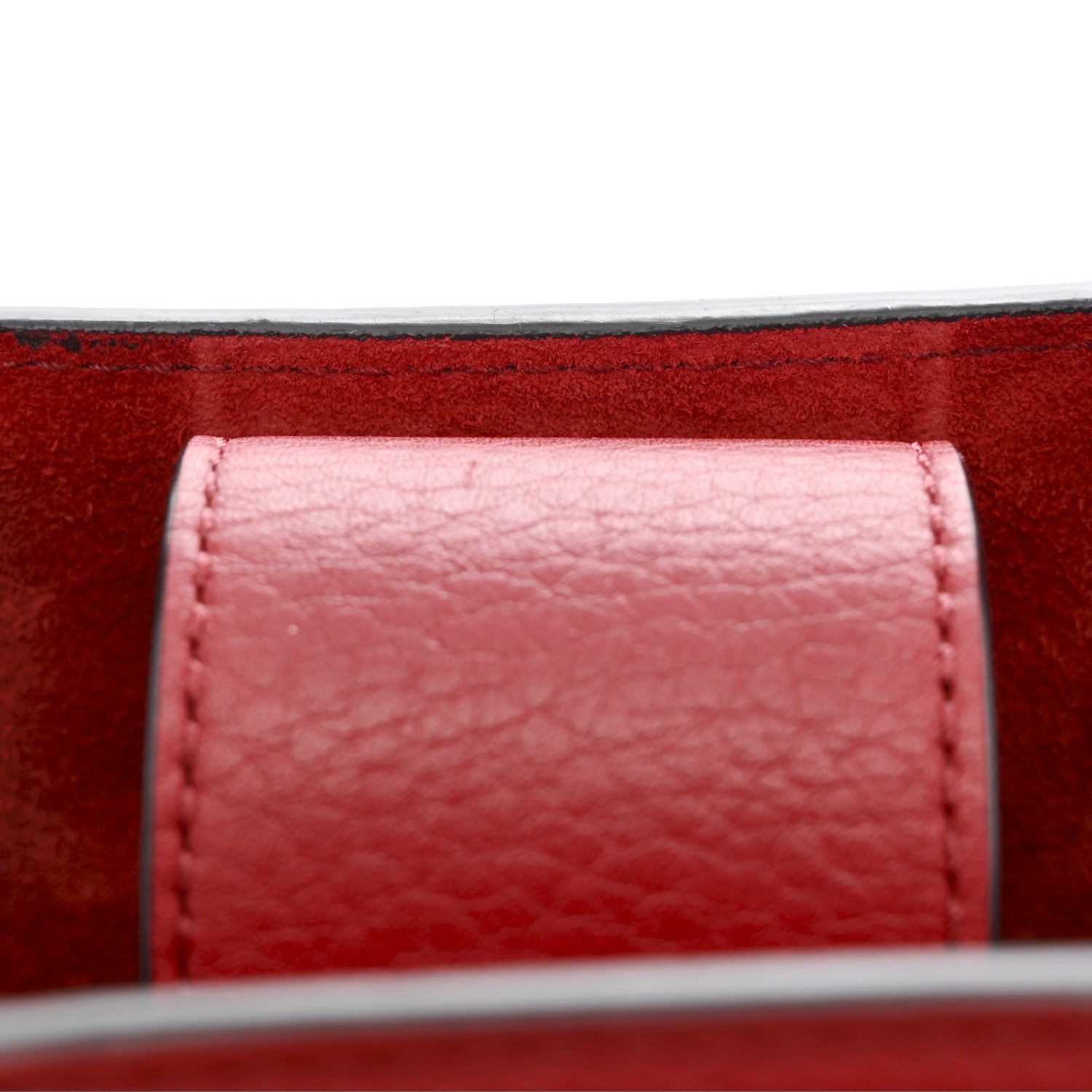Grainy Calfskin Small Rockstud Double Top Handle Bag Rosso Valentino