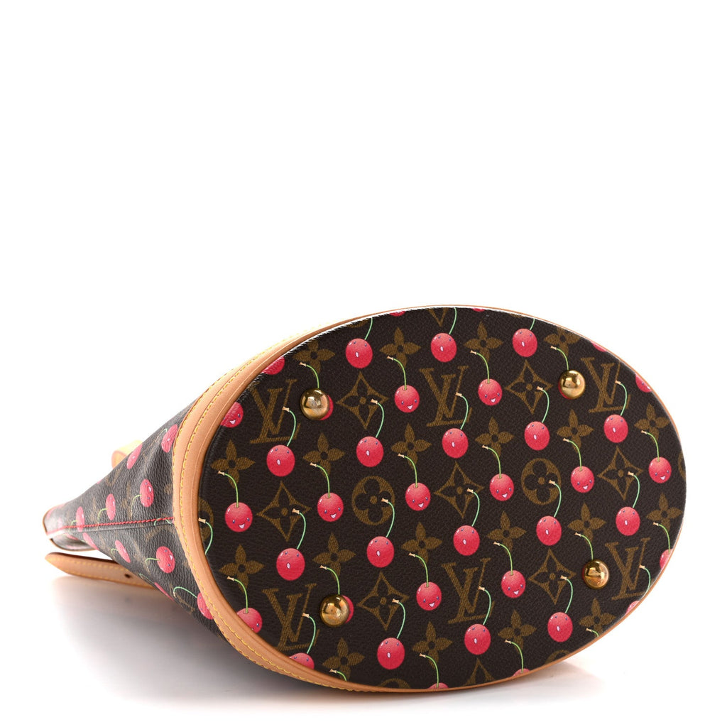 Monogram Cerises Bucket Bag