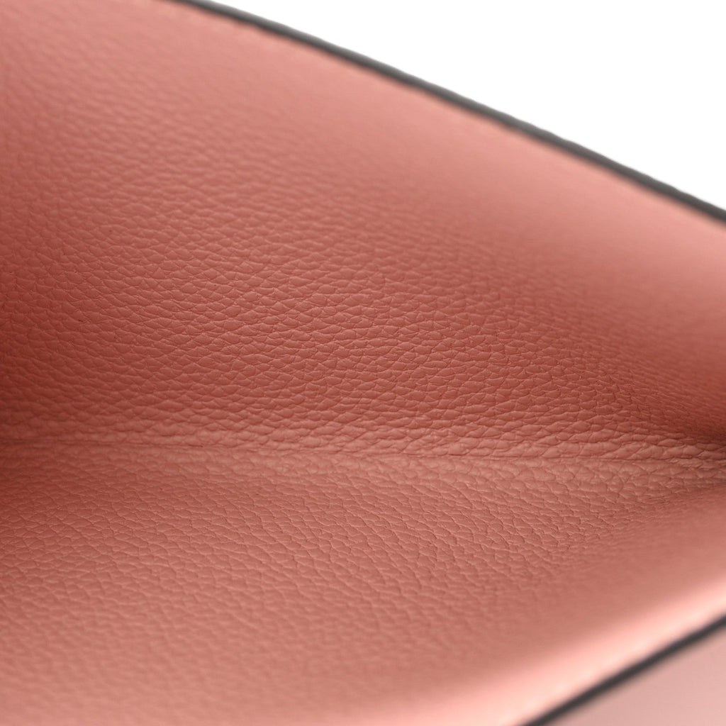 Calfskin Felicie  Holder Insert Rose Poudre
