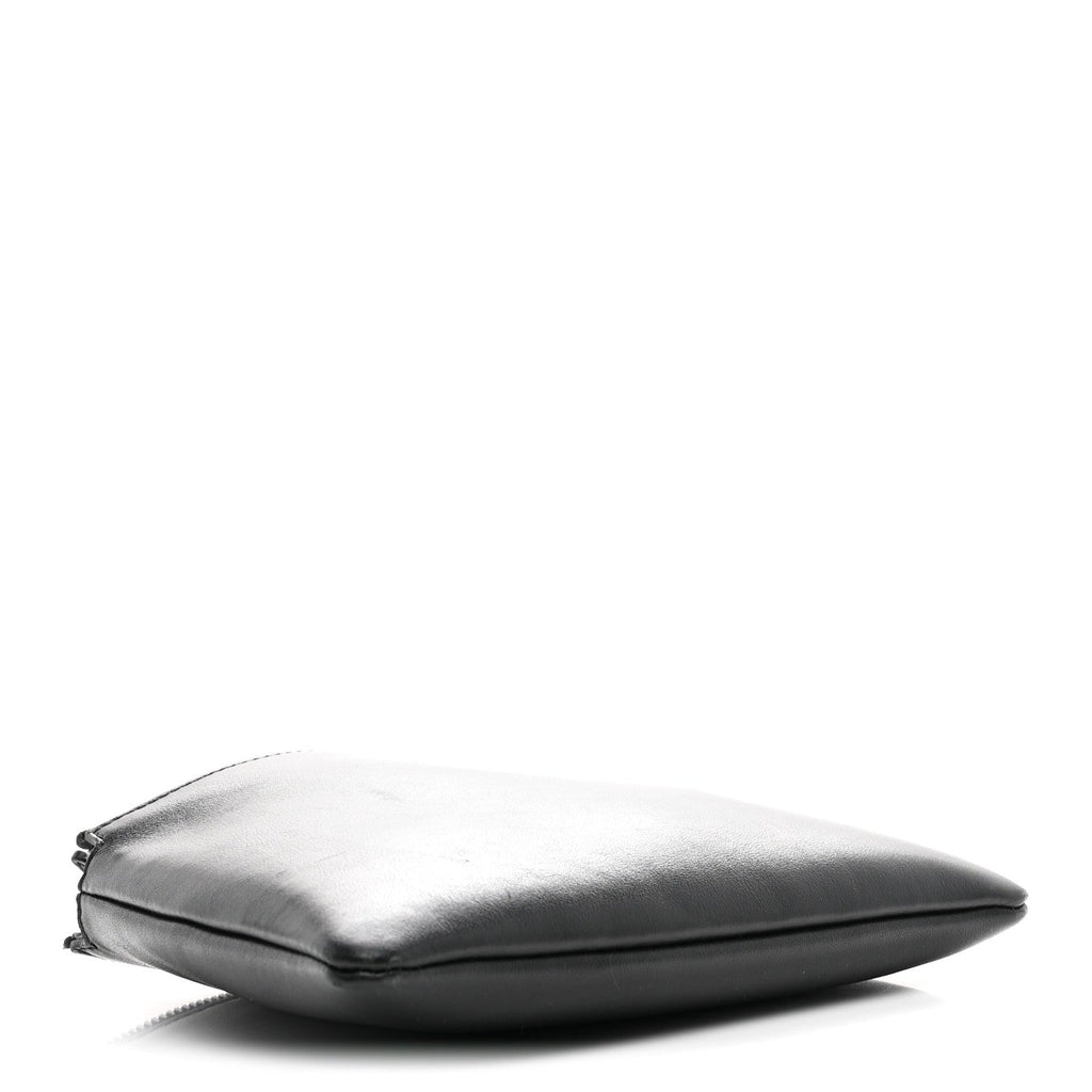 Vitello Mini Crossbody Pouch Black