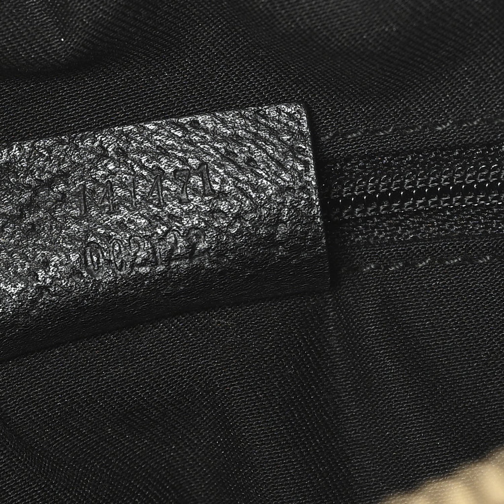 Monogram Small Abbey Tote Black
