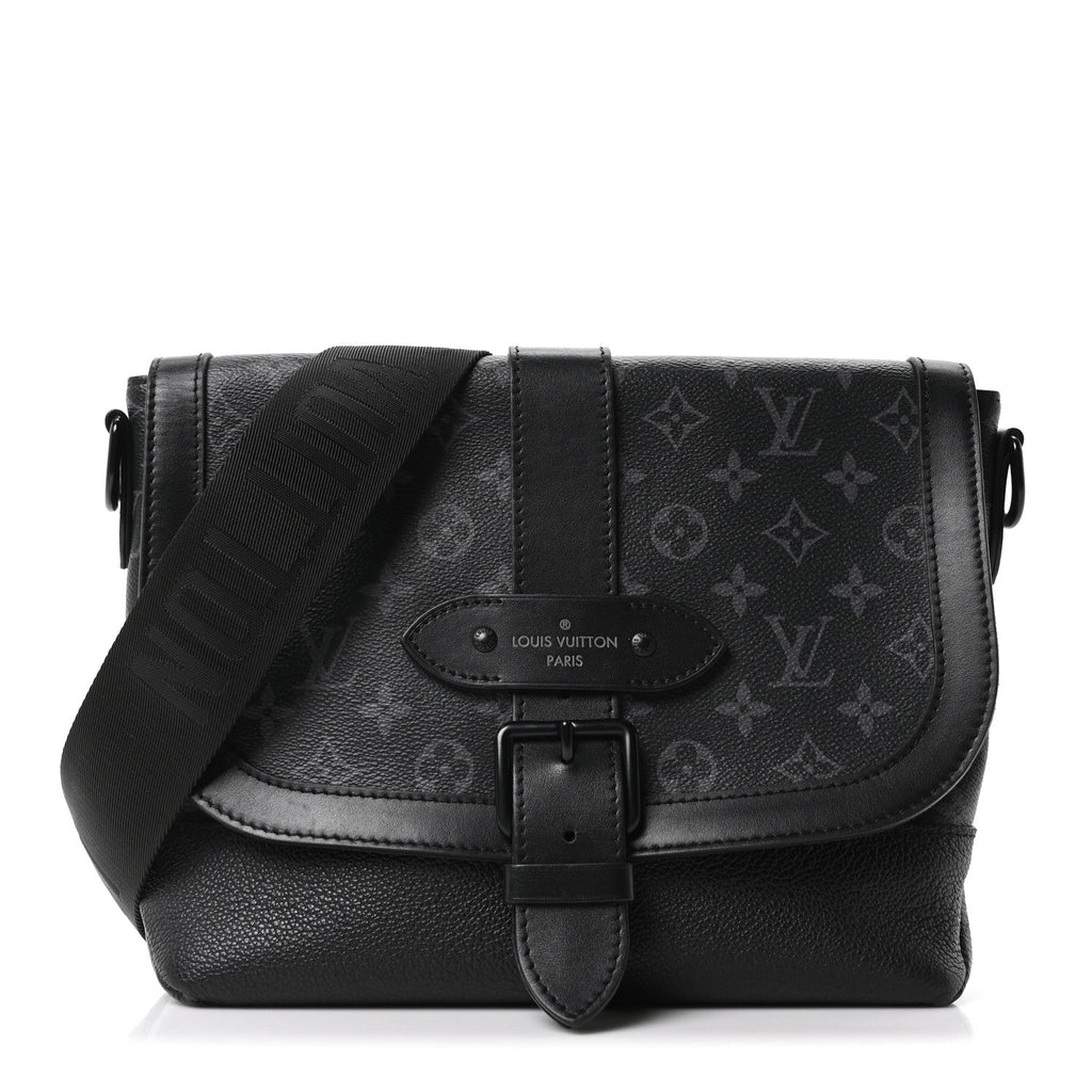 Monogram Eclipse Saumur Messenger NV Black