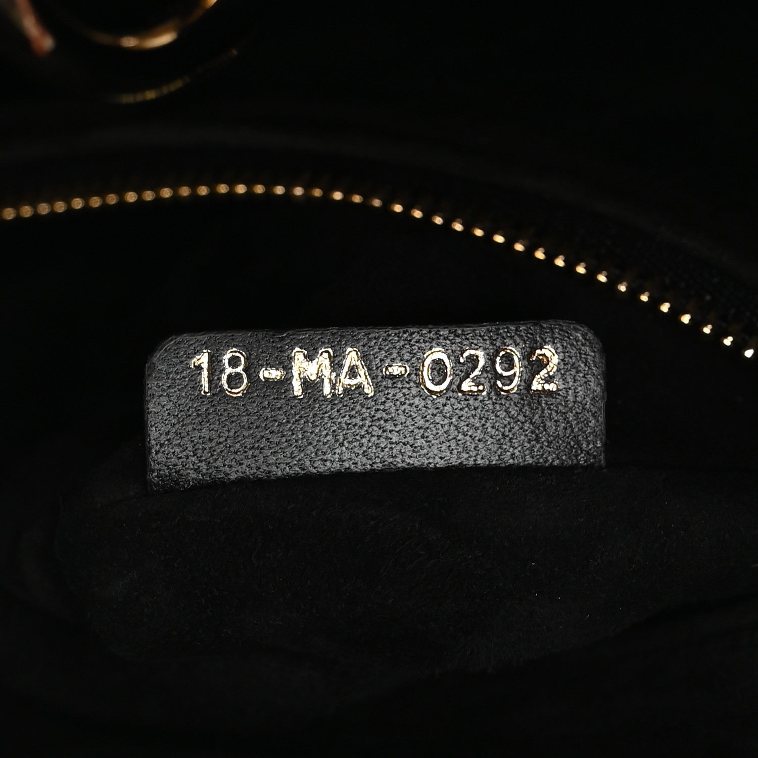 Lambskin Cannage Large Lady Dior Black