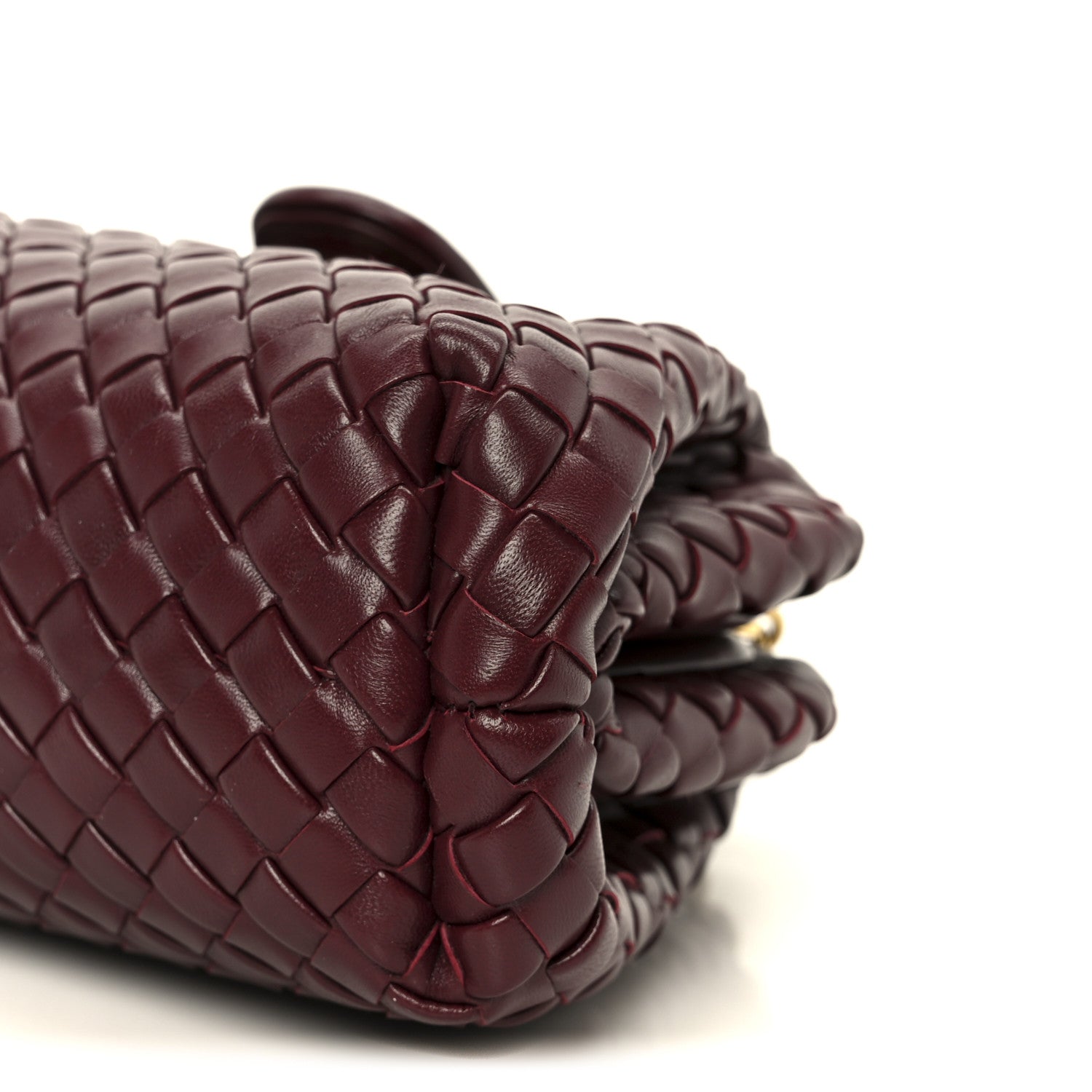 Nappa Intrecciato Teen The Lauren 1980 Clutch With Chain Barolo