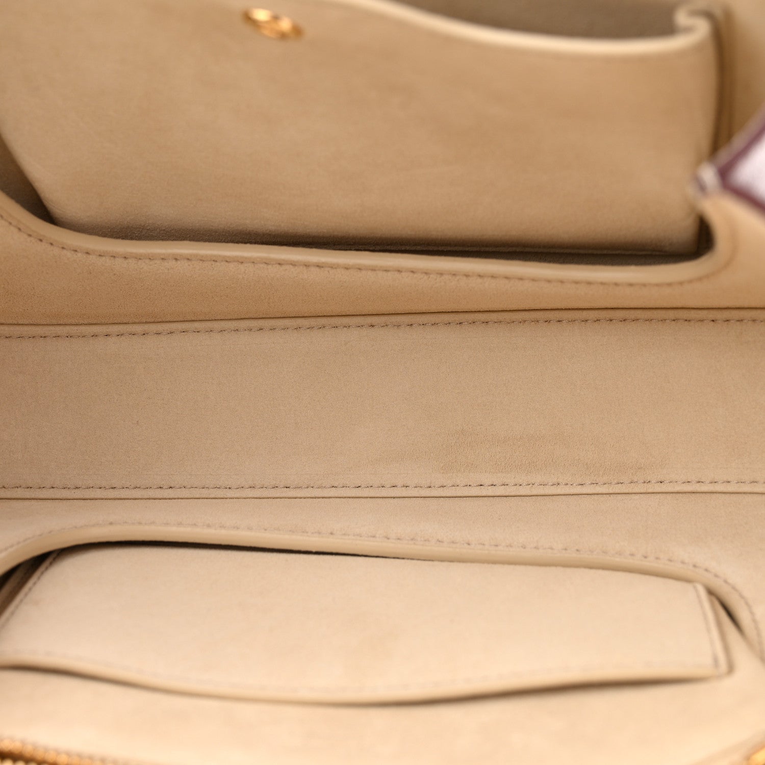 Grained Calfskin Ghiera Bag Azuki Beans