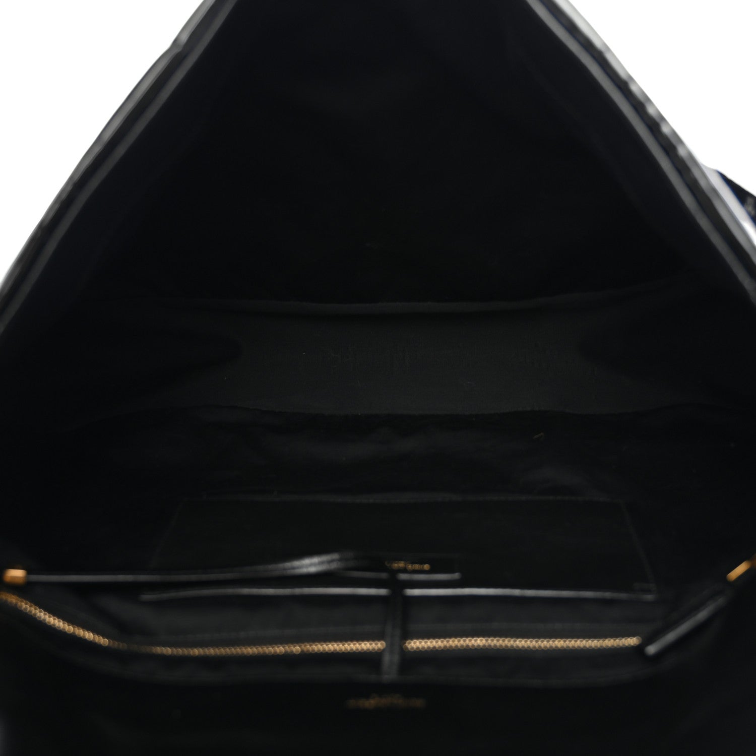 Patent Matelasse Monogram Large Jamie 4.3 Black