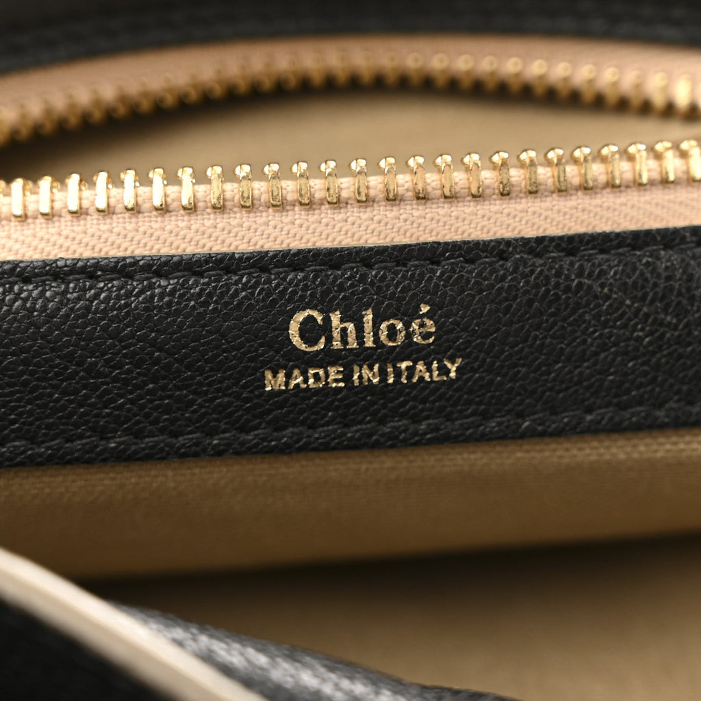 Goatskin Large Dalston Satchel Black