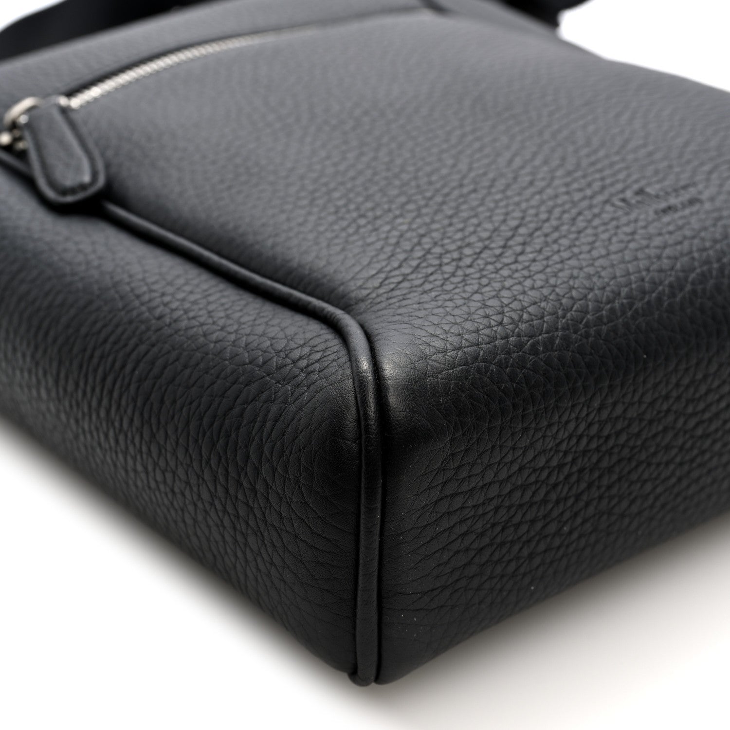 Heavy Grain Small Urban Messenger Black