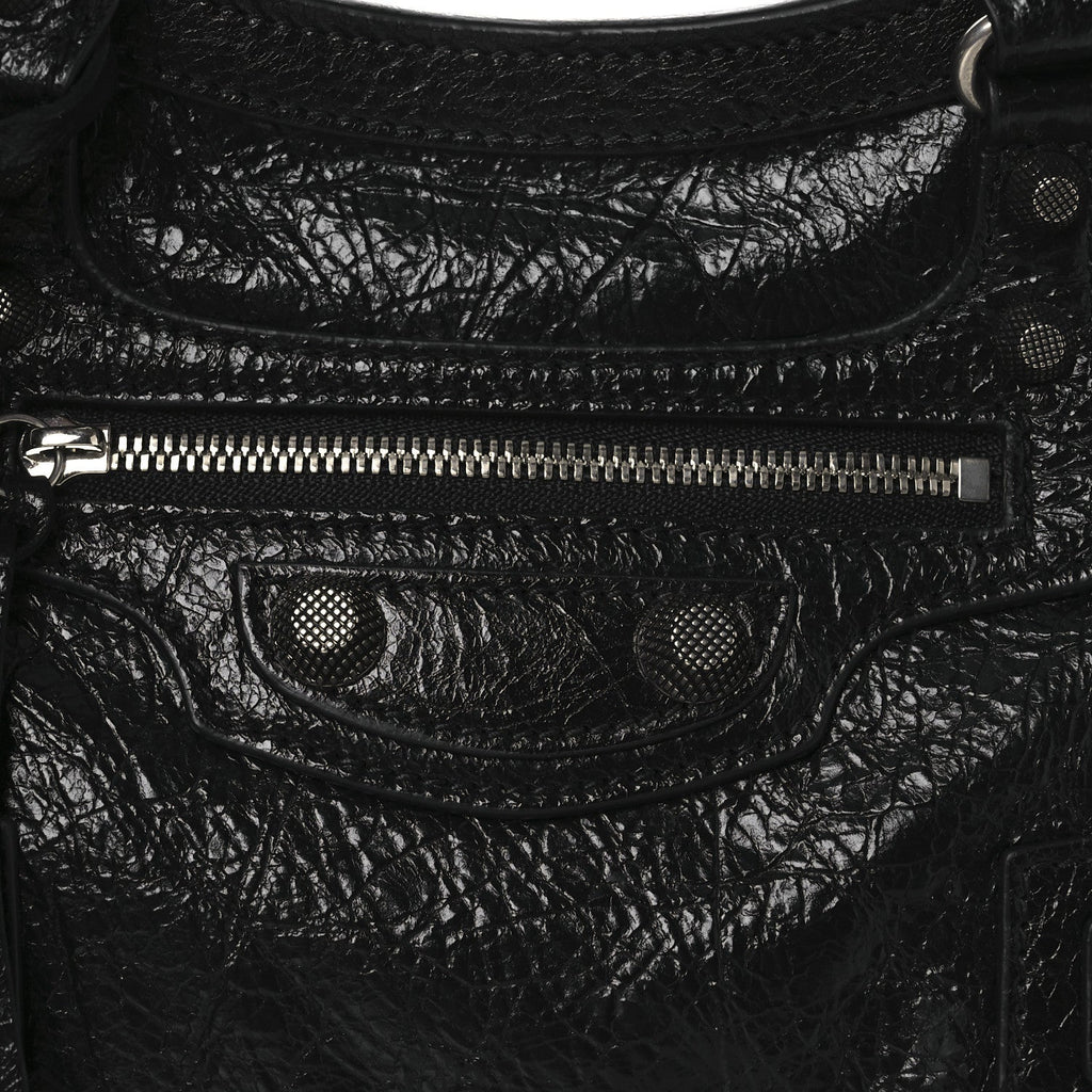 Agneau Arena Neo Cagole Handbag XS Black